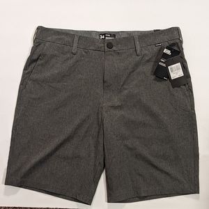 NWT Gray Hurley Shorts Size 34